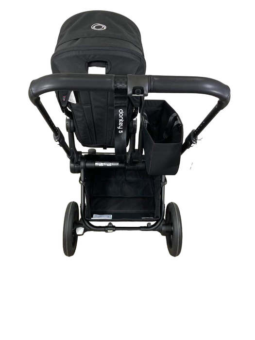 Bugaboo Donkey 5 Stroller Mono, 2023, Midnight Black, Black