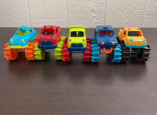 secondhand Battat Mini Monster trucks