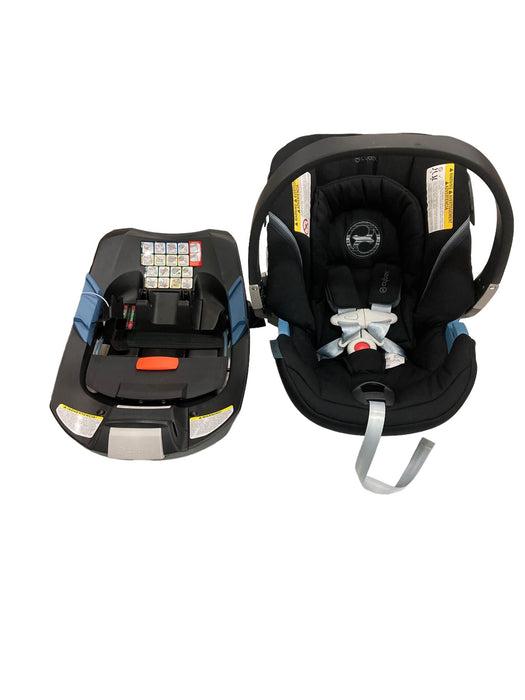 used Cybex Aton 2 Infant Car Seat, Lavastone Black, 2021