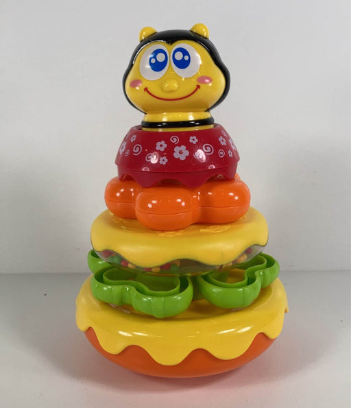 used Hap P Kid Little Learner Honey Bee Stacking Toy