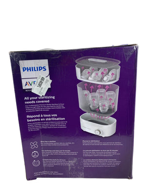 Philips Avent Stérilisateur vapeur pour biberon SCF291/00, stérilisation,  conservation