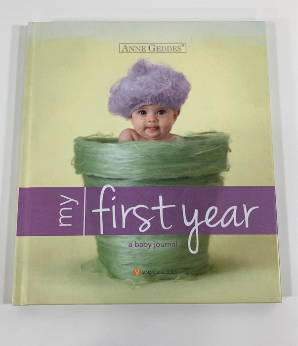 used Anne Geddes My First Year: A Baby Journal