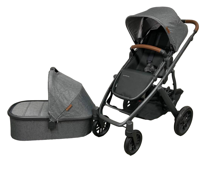 used UPPAbaby VISTA V2 Stroller, Greyson (Charcoal Melange), 2023