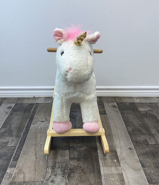 used Plush Unicorn Rocker