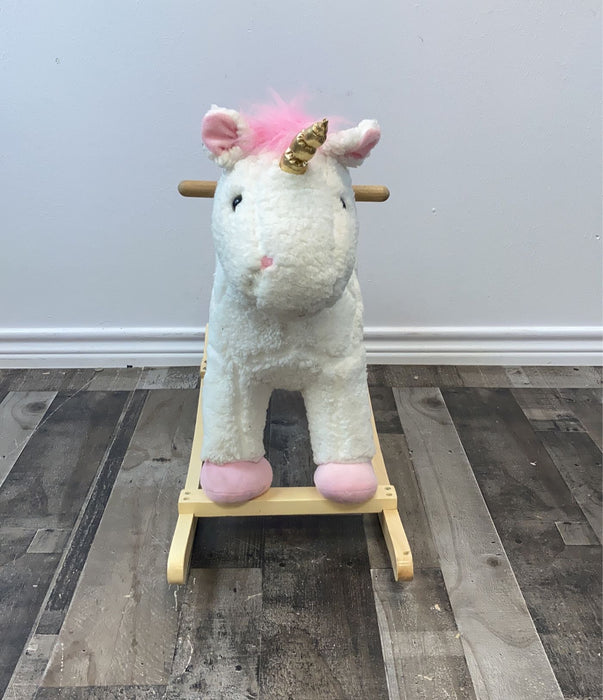 used Plush Unicorn Rocker