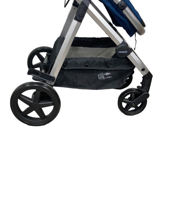 used Mompush Meteor 2 Stroller, Navy Blue, 2022