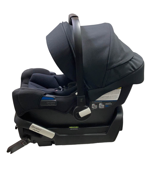 secondhand Bugaboo Turtle One By Nuna Infant Car Seat, 2021, Black