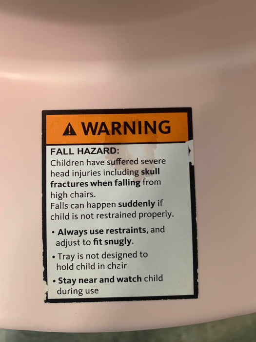 Shop Baby Bjorn High Chair, Powder Pink/Grey at GoodBuy Gear