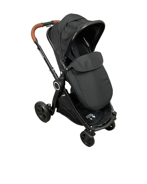 used Mompush Ultimate 2 Baby Stroller, Black with Black Frame, 2023