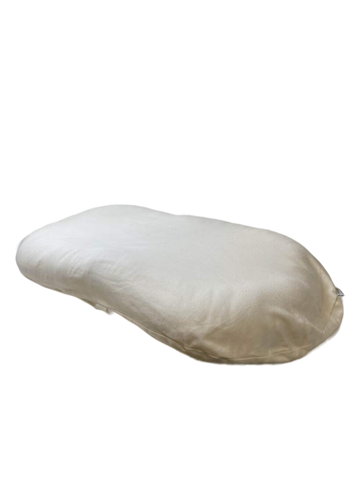 used Snuggle Me Organic Sensory Infant Lounger with Cover, Natural