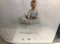 secondhand Snuggle Me Organic Sensory Lounger, Infant, Moss