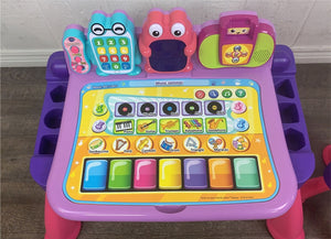 VTech Touch and Learn Activity Desk Deluxe, Pink