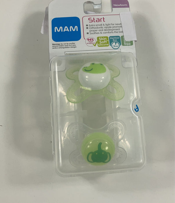Shop MAM Original Newborn Pacifier 2 Pack, Clear at GoodBuy Gear