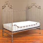 Bratt Decor Parisian Convertible Crib, With Daybed Conversion Kit & Mattress