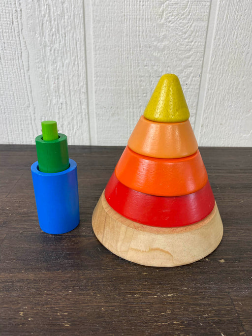 secondhand Plan Toys Cone Sorting