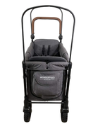 secondhand Wonderfold W2 Luxe Multifunctional Double Stroller Wagon, Charcoal Gray, 2022