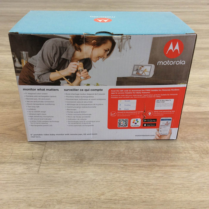 secondhand Motorola 5” Portable Video Baby Monitor