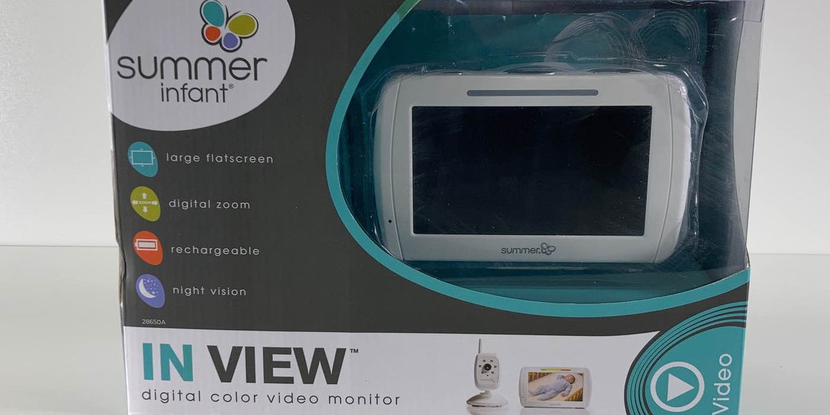 summer infant wide view digital color video monitor Summer Infant In View Monitor