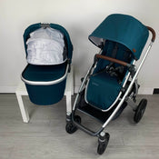 secondhand UPPAbaby VISTA Stroller, 2019, Georgie (Marine Blue)