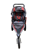 secondhand BOB Revolution Flex Single Jogging Stroller, 2016, red