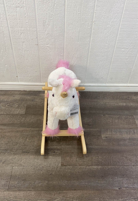 secondhand Plush Unicorn Rocker
