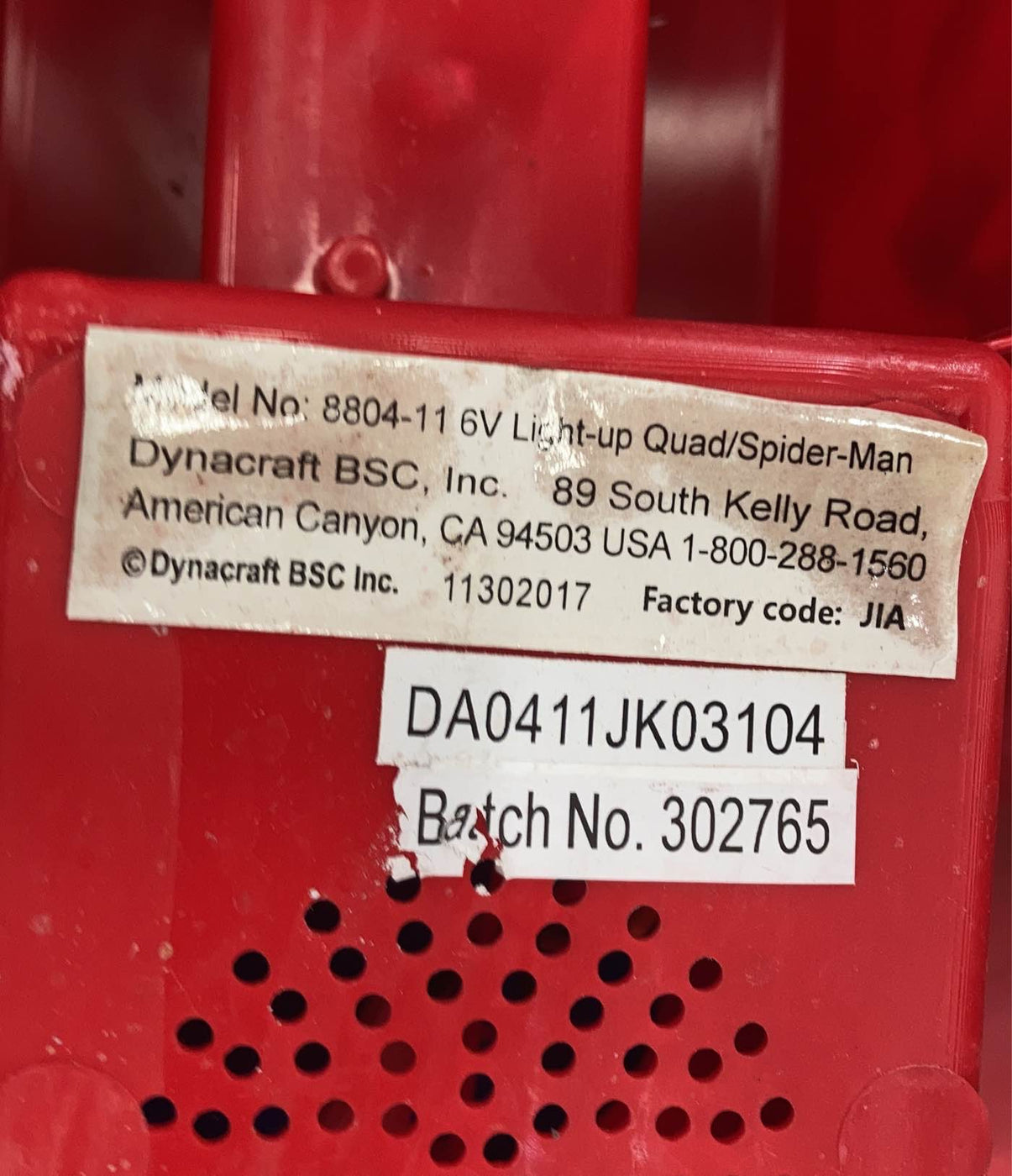 Dynacraft Spider-Man 6V Quad Ride-On — GoodBuy Gear