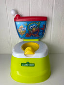 secondhand Kolcraft Sesame Street Elmo Adventure Potty Training Chair With Toilet Seat Adapter