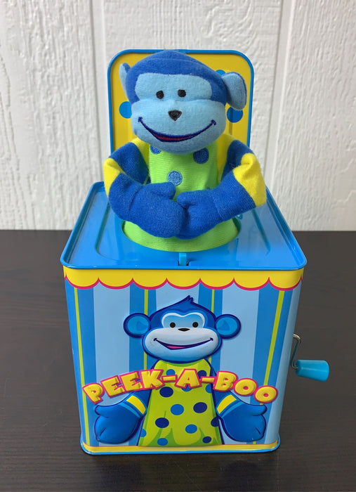 secondhand Fat Brain Toys Peek A Boo Jack in a Box