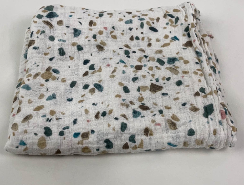 Red Rover Cotton Muslin Swaddle Blanket