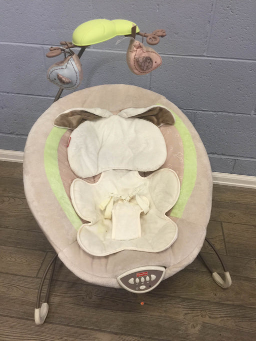 secondhand Fisher Price Deluxe Bouncer, My Little Snugabunny