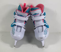 secondhand Lake Placid Nitro Adjustable Ice Skates, -Jr11-13