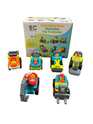 used Stone & Clark 6 Pieces Construction Vehicles Toy Trucks Set