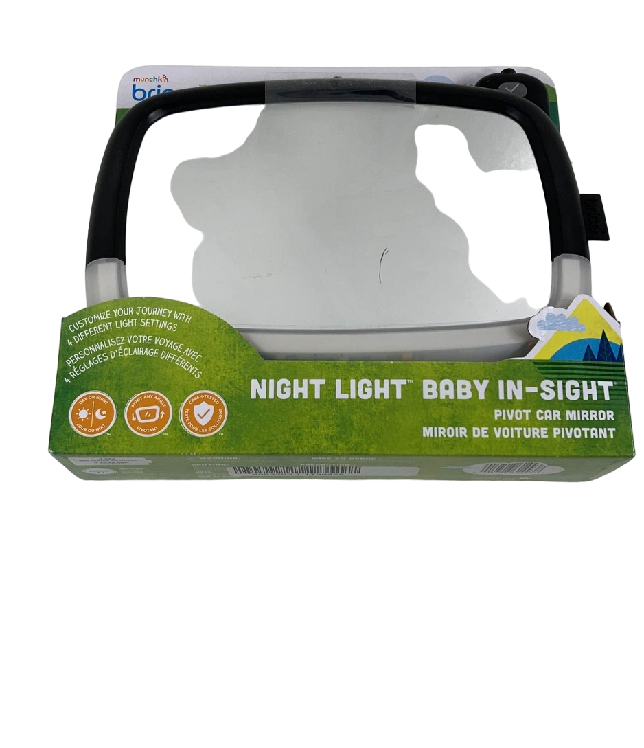 Munchkin Brica Baby In-sight Car Mirror, Crash Tested And Shatter