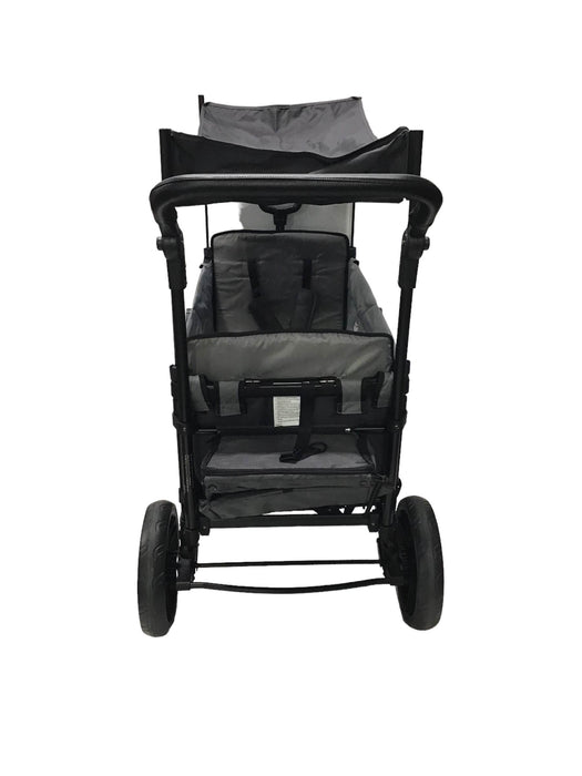 used Wonderfold X2 Push + Pull Double Stroller Wagon, 2021, Stone Gray