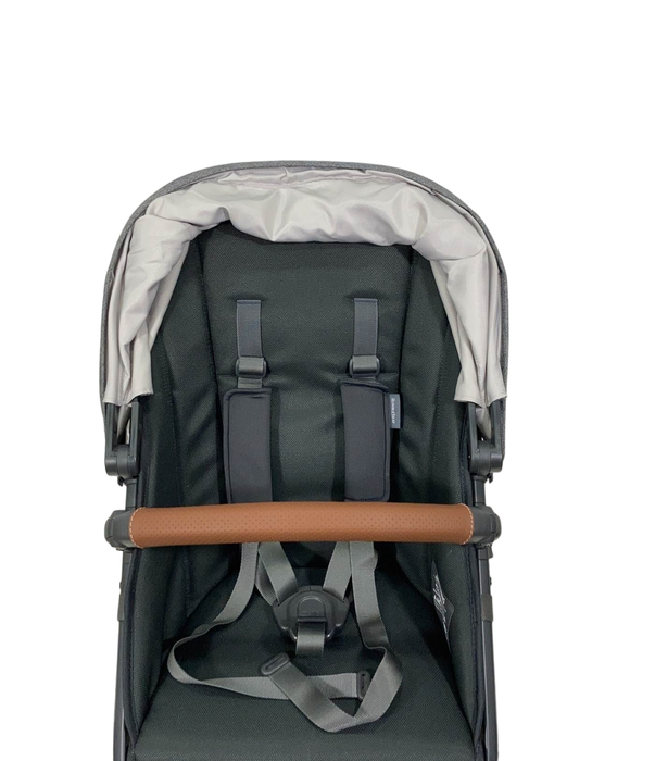 secondhand UPPAbaby VISTA RumbleSeat V2, 2015+, 2022, Greyson (Charcoal Melange)