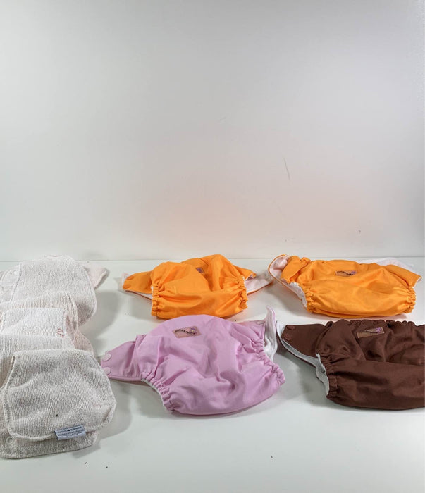 used BUNDLE Rumparooz Cloth Diapers