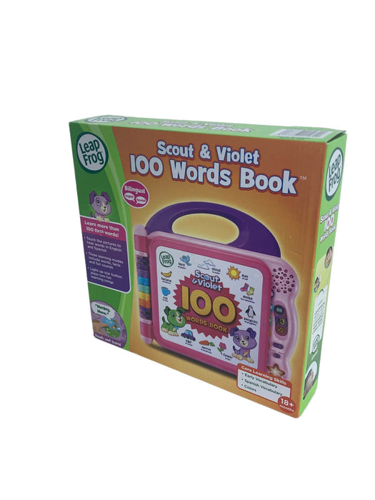 used Leap Frog Scout & Violet 100 Words Book