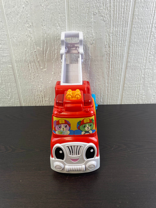 secondhand Leap Frog Tumbling Blocks Fire Truck
