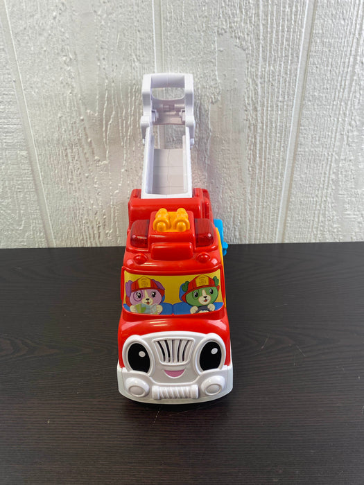 secondhand Leap Frog Tumbling Blocks Fire Truck