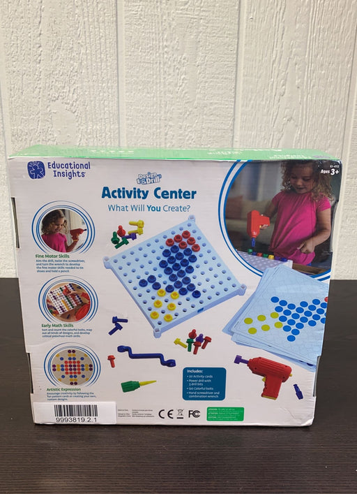 secondhand Educational Insights Design & Drill Activity Center