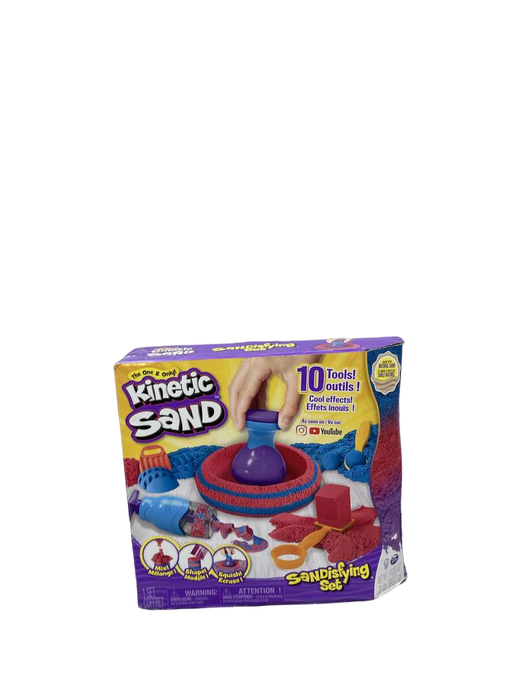 used Kinetic Sand Sandisfying Set