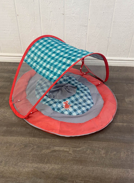 used SwimWays Baby Spring Float with Sun Canopy