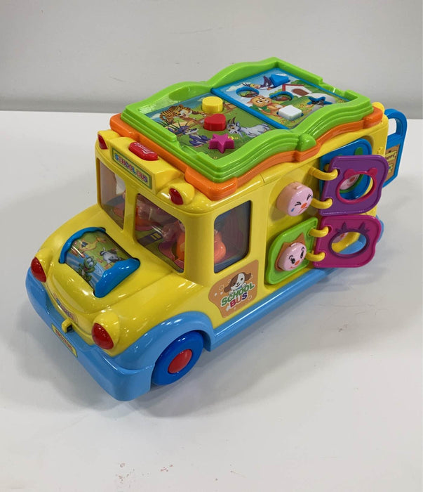 used Liberty Imports School Bus Activity Toy