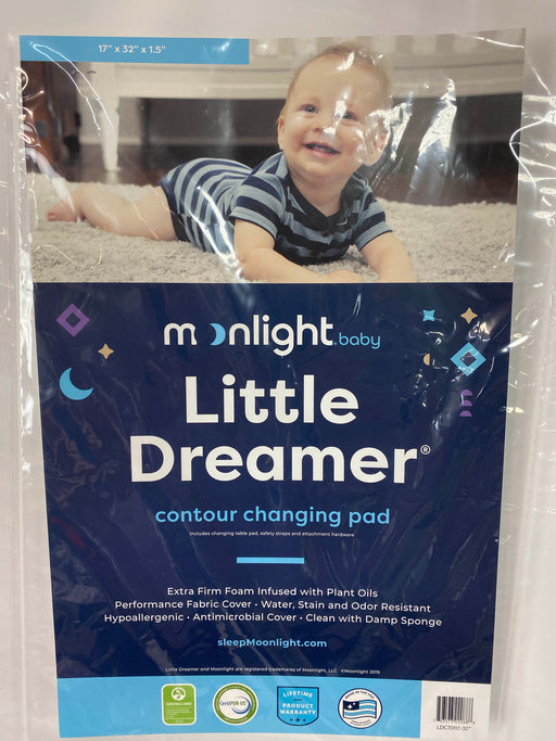 secondhand Moonlight Slumber Little Dreamer Contoured Changing Pad