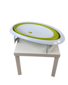 used Boon Naked Collapsible Baby Bathtub, Green