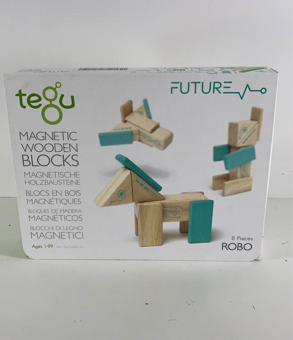 used Tegu Magnetic Wood Blocks