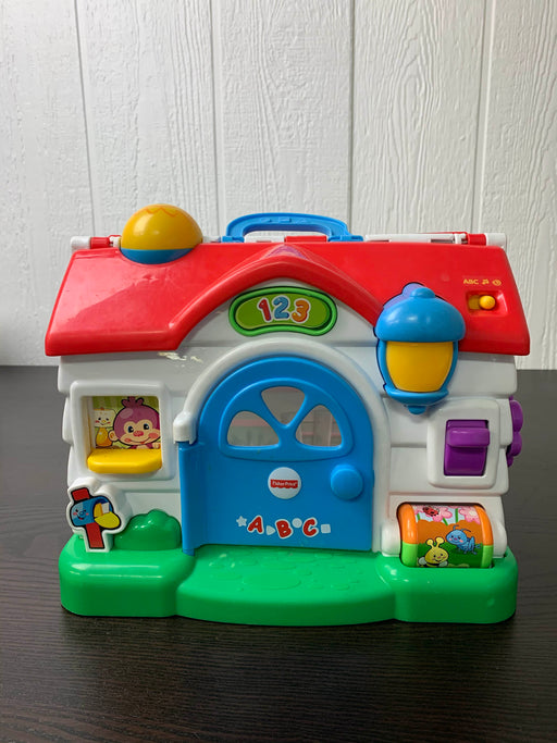 used Fisher Price Laugh and Learn Puppy’s Busy Activity Home