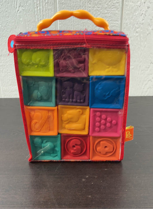 used B. toys One Two Squeeze Blocks