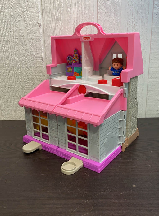used Fisher Price Little People Big Helpers Interactive Home Playset