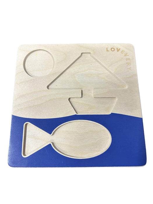 secondhand Lovevery Double Sided Puzzle